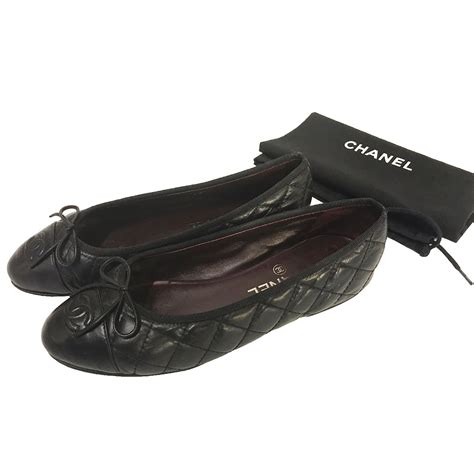 ballerine chanel 2015|Chanel quilted ballerina flats.